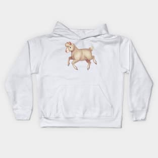 Cozy Sheep (White) Kids Hoodie